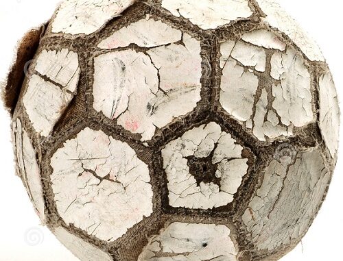 http://www.dreamstime.com/royalty-free-stock-photography-old-leather-football-image1468467