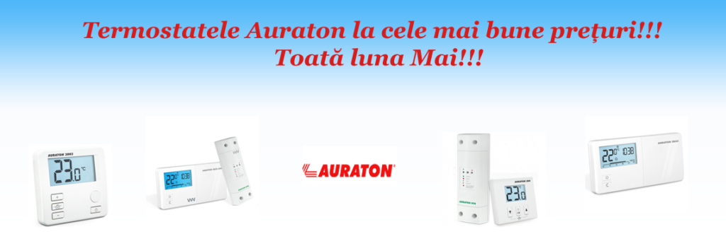 promotie la termostatele auraton