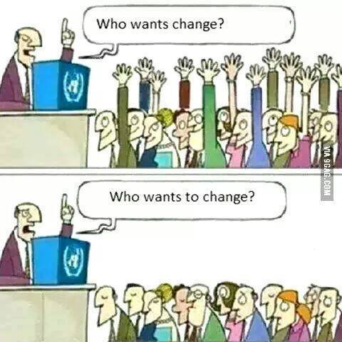 cine vrea schimbare