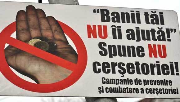 Nu mai dați bani la cerșetori