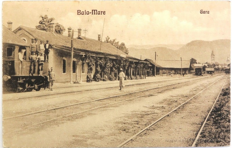 Prima gară din orașul Baia Mare