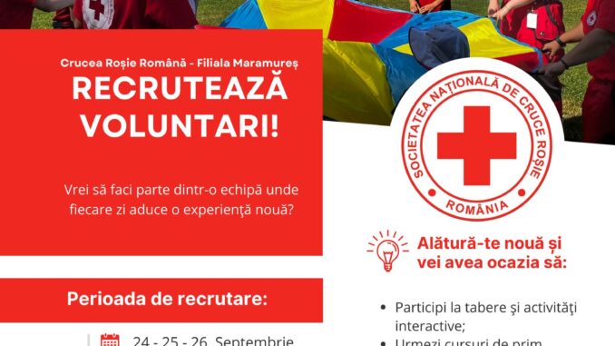 voluntar crucea rosie